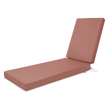 Classic Accessories Weekend 80" x 26" x 3" Outdoor Chaise Cushion, Cedarwood CCWCE80263